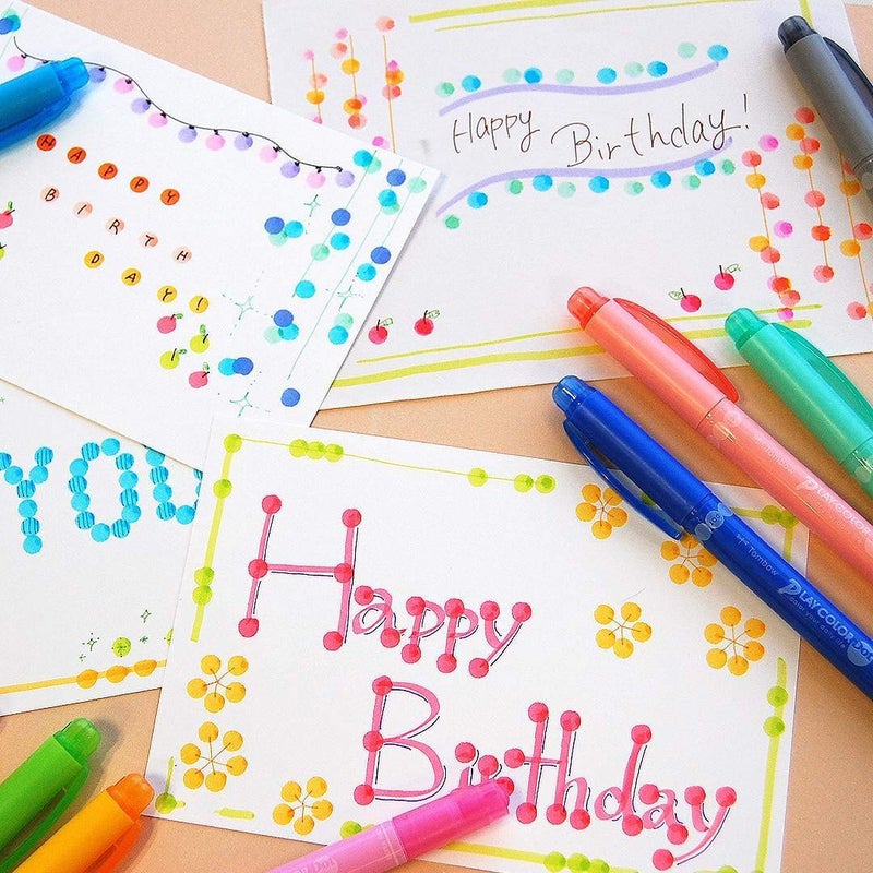 Tombow Play Color Dot Pen Water Based Marker, 12 Colors Set (GCE-011) - Image 2